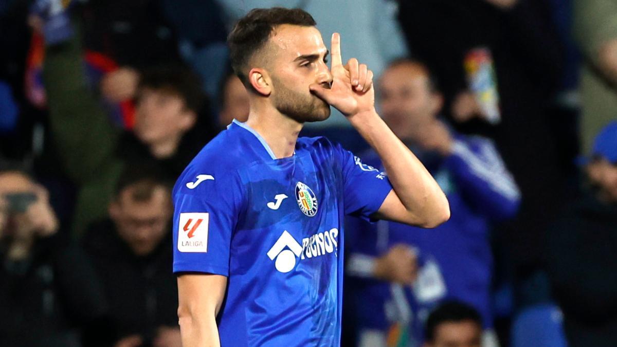 Borja Mayoral es uno de los pocos jugadores inscritos por el Getafe