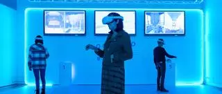 El Museo Massó de Bueu recibe la realidad virtual de "Galiverso" en el Día de los Museos