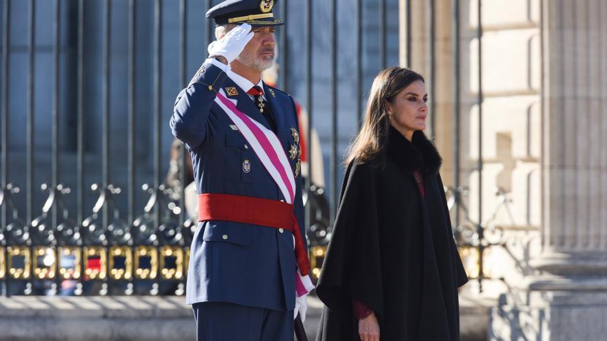 Los Reyes presiden mañana una Pascua Militar a la que asistirá por primera vez la Princesa Leonor