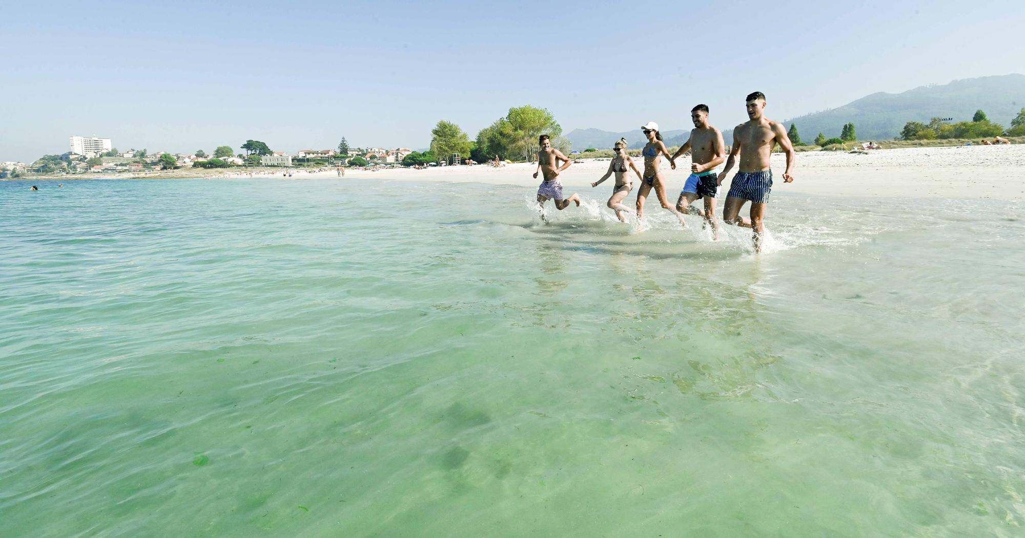 El último chapuzón del verano, a 22 grados