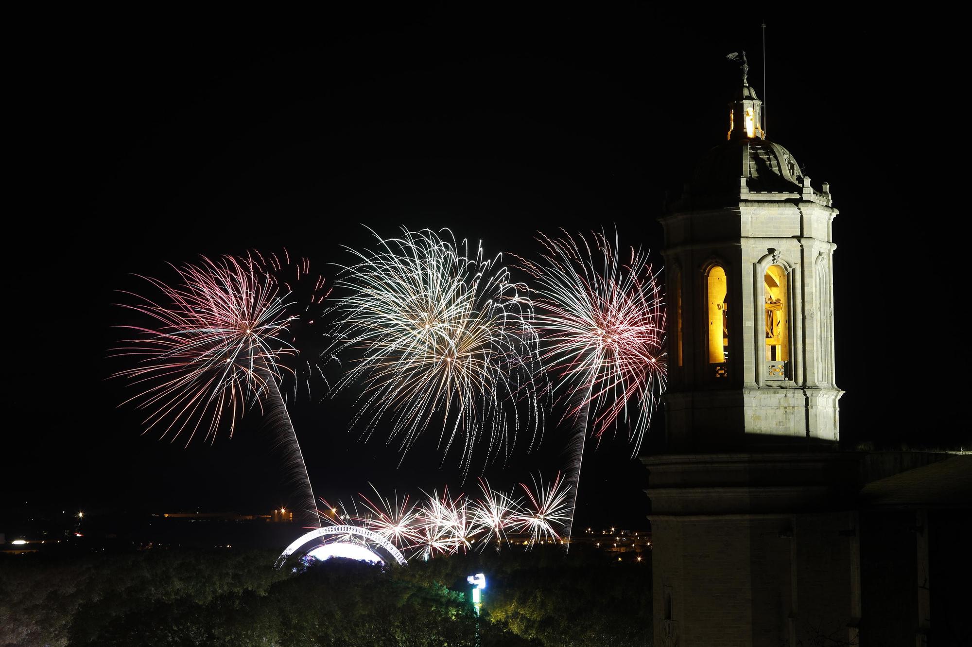 Castell de focs a Girona 2021