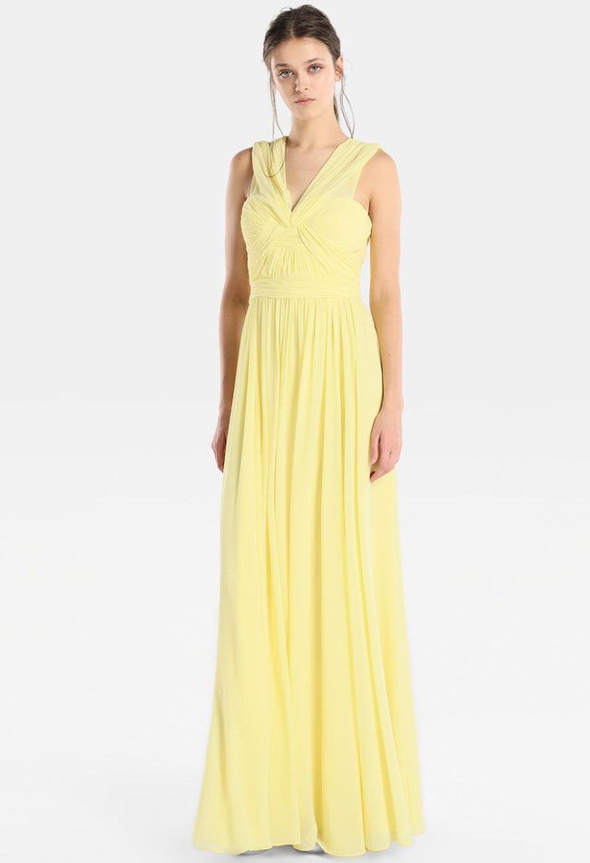 Vera Wang for Tintoretto: vestido amarillo