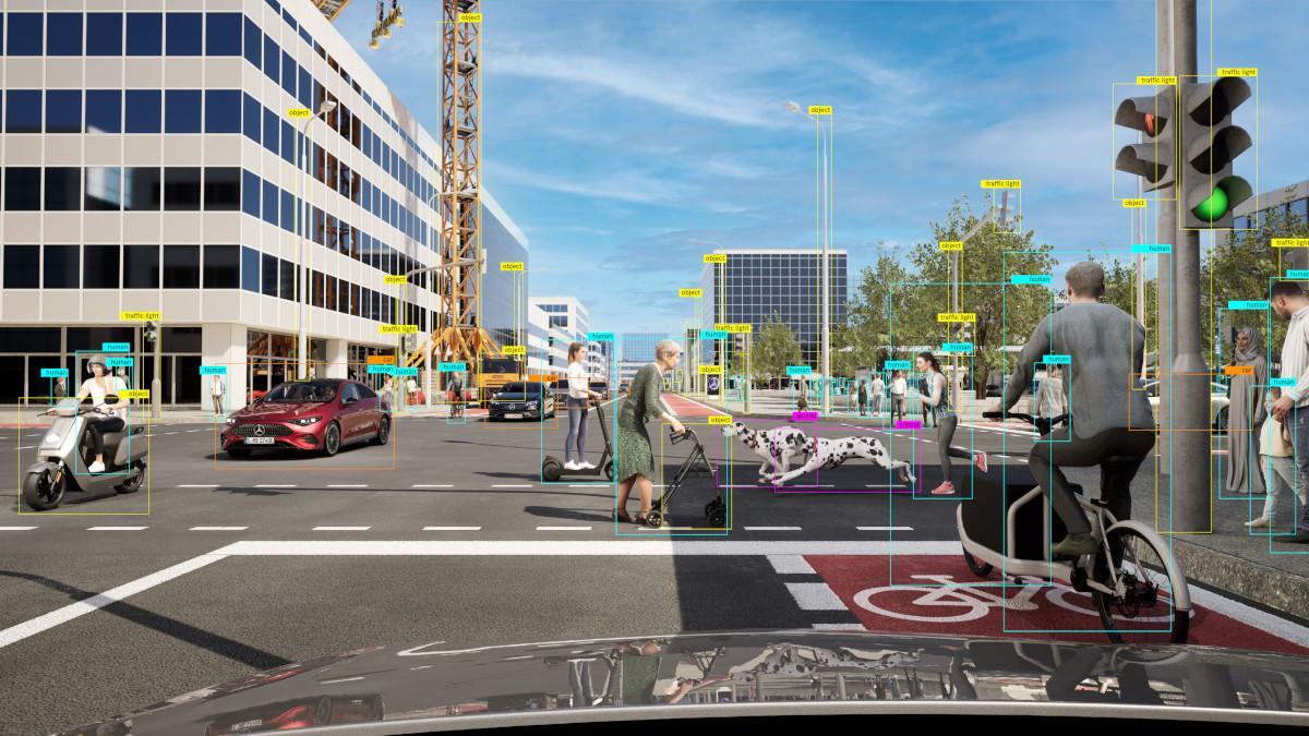 Análisis de conducción de los sistemas de ayuda a la conducción de Mercedes-Benz