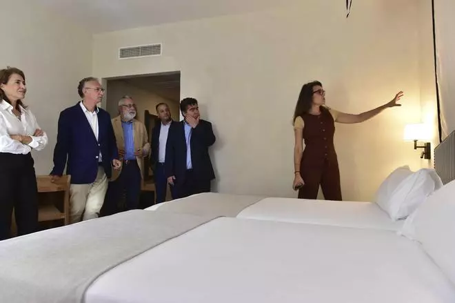 Fotogalería | Visita al Parador de Jarandilla, que reabrirá este jueves tras una inversión de 6 millones de euros