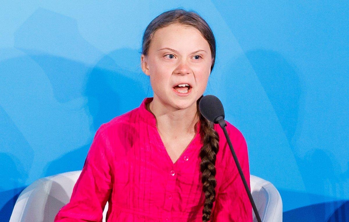 New York (United States), 23/09/2019.- Sixteen-year-old climate activist Greta Thunberg addresses world leaders at the start of the 2019 Climate Action Summit which is being held in advance of the General Debate of the General Assembly of the United Nations at United Nations Headquarters in New York, New York, USA, 23 September 2019. World Leaders have been invited to speak at the event, which was organized by the United Nations Secretary-General Antonio Guterres, for the purpose of proposing plans for addressing global climate change. The General Debate of the 74th session of the UN General Assembly begins on 24 September. (Estados Unidos, Nueva York) EFE/EPA/JUSTIN LANE New York (United States), 23/09/2019.- Sixteen-year-old climate activist Greta Thunberg addresses world leaders at the start of the 2019 Climate Action Summit which is being held in advance of the General Debate of the General Assembly of the United Nations at United Nations Headquarters in New York, New York, USA, 23 September 2019. World Leaders have been invited to speak at the event, which was organized by the United Nations Secretary-General Antonio Guterres, for the purpose of proposing plans for addressing global climate change. The General Debate of the 74th session of the UN General Assembly begins on 24 September. (Estados Unidos, Nueva York) EFE/EPA/JUSTIN LANE