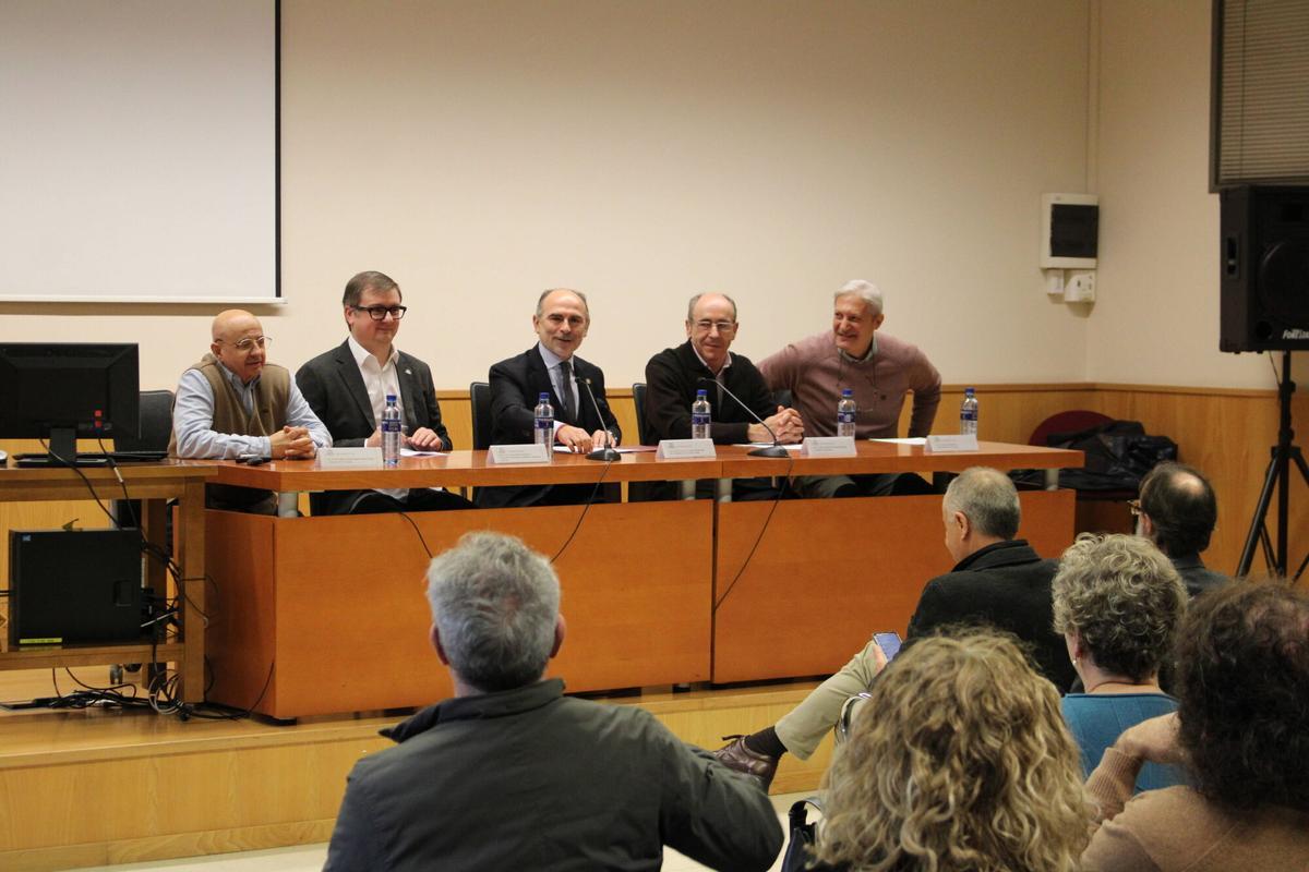 Rector en el campus de Mieres Ignacio Villaverde
