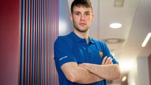 Dani Fernández, nuevo jugador del Barça de balonmano.