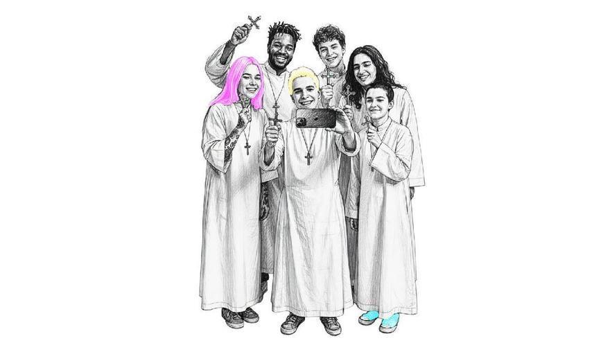 Los fieles de la Generación Z elevan la 