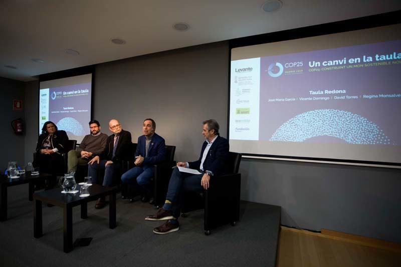 Jornada sobre la sotenibilidad climática "Un cambio en la mesa. Construyendo un nuevo mundo sostenible"