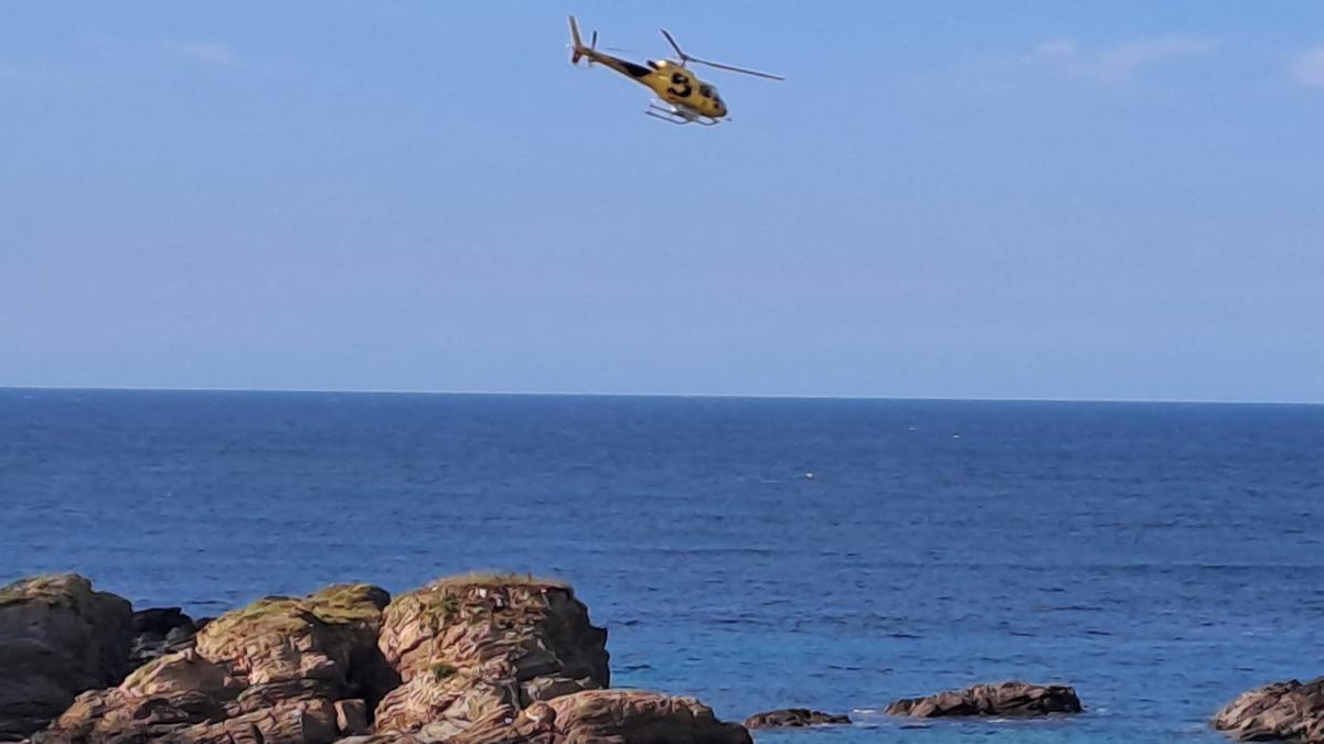 Helicóptero del 112 en una imagen de archivo.