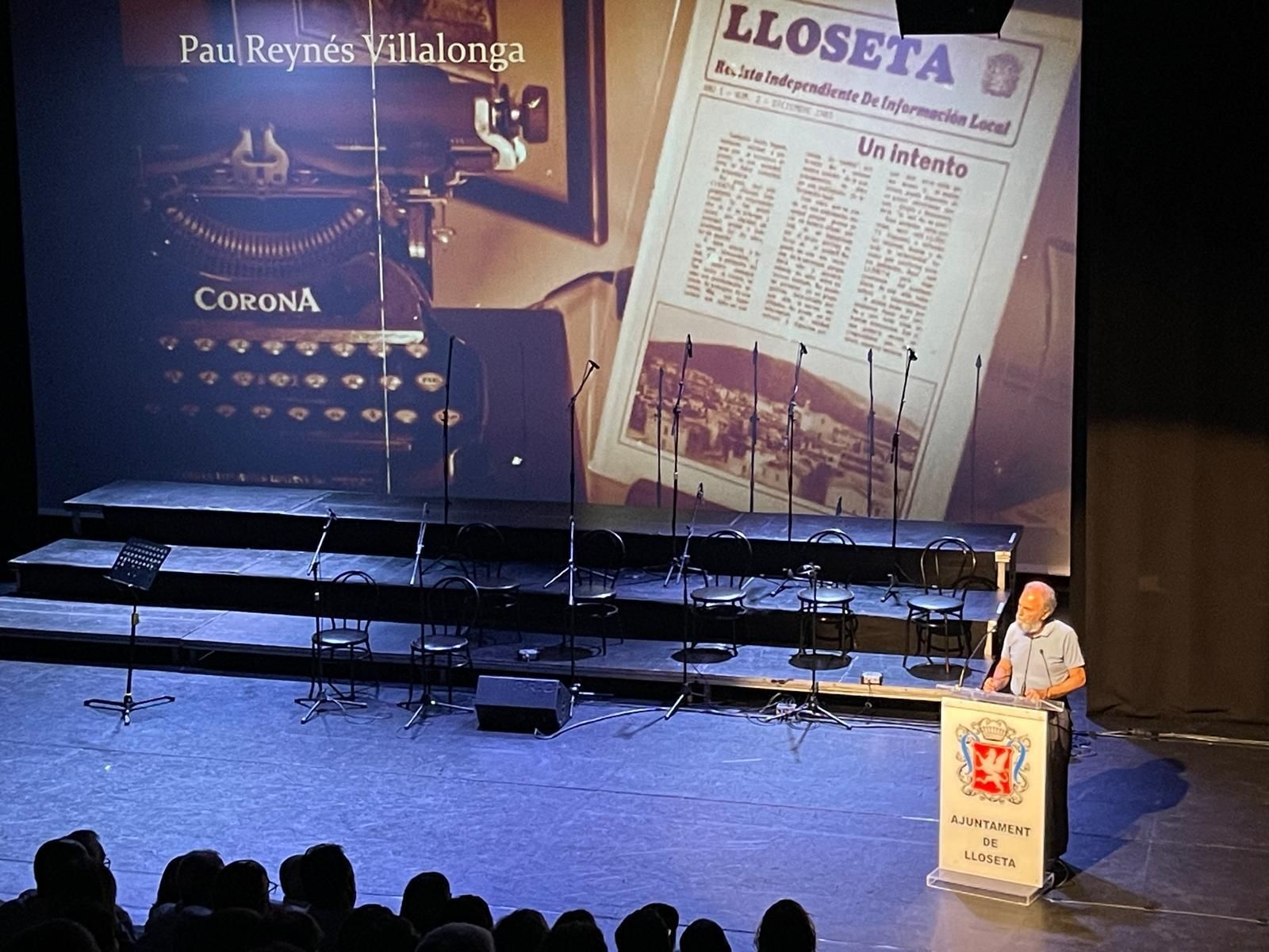 Así fue el homenaje a Pau Reynés en el Teatre Lloseta