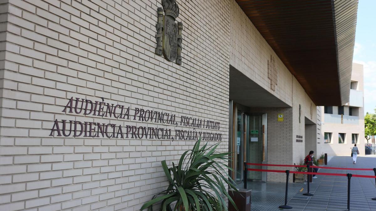 Fachada de la Ciudad de la Justicia de Castellón.