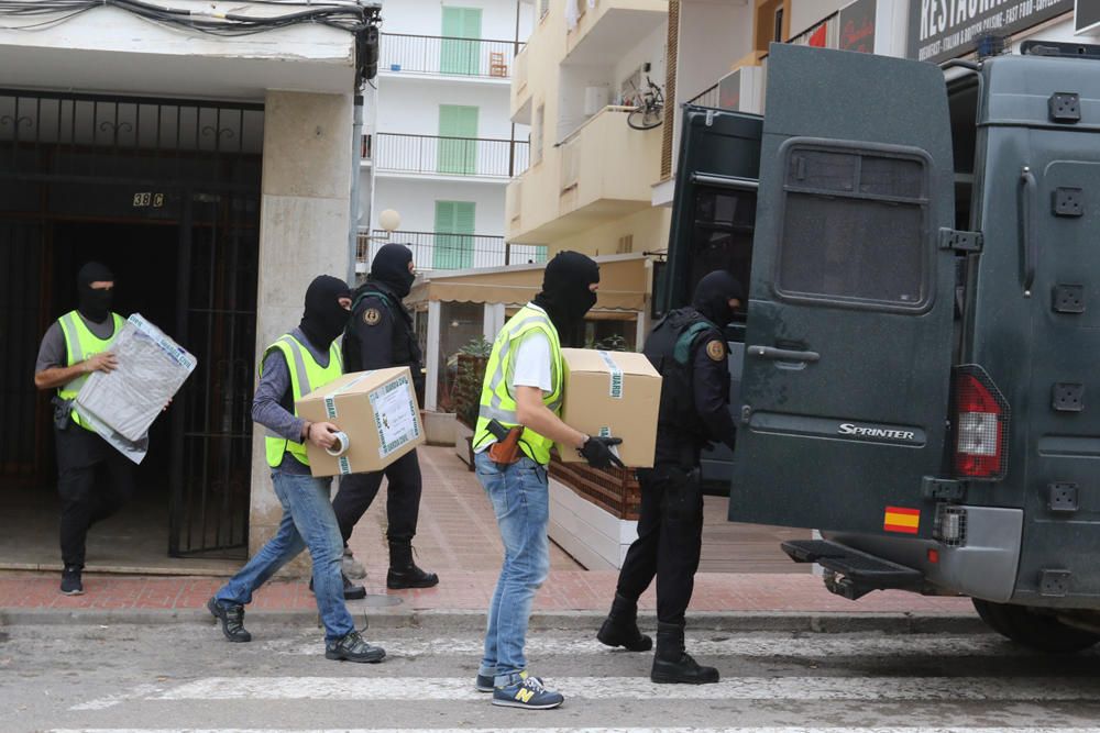 Operación antiyihadista en Sant Antoni.