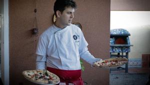 El ’pizzaiuolo’ catalán Eric Ayala.