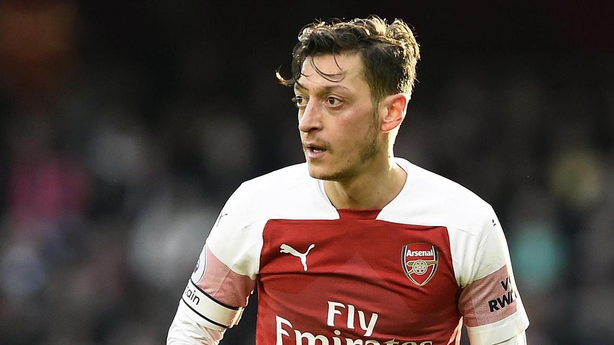 Mesut Özil, en su etapa en el Arsenal.