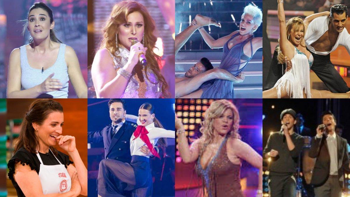 Algunas de las caras conocidades que han participado en más de un talent show en nuestro país