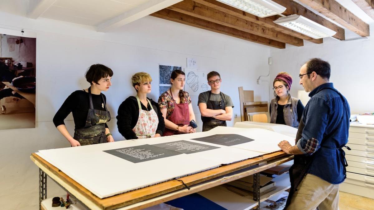 Los artistas podrán usar gratis los talleres gráficos de la Fundació Miró Mallorca