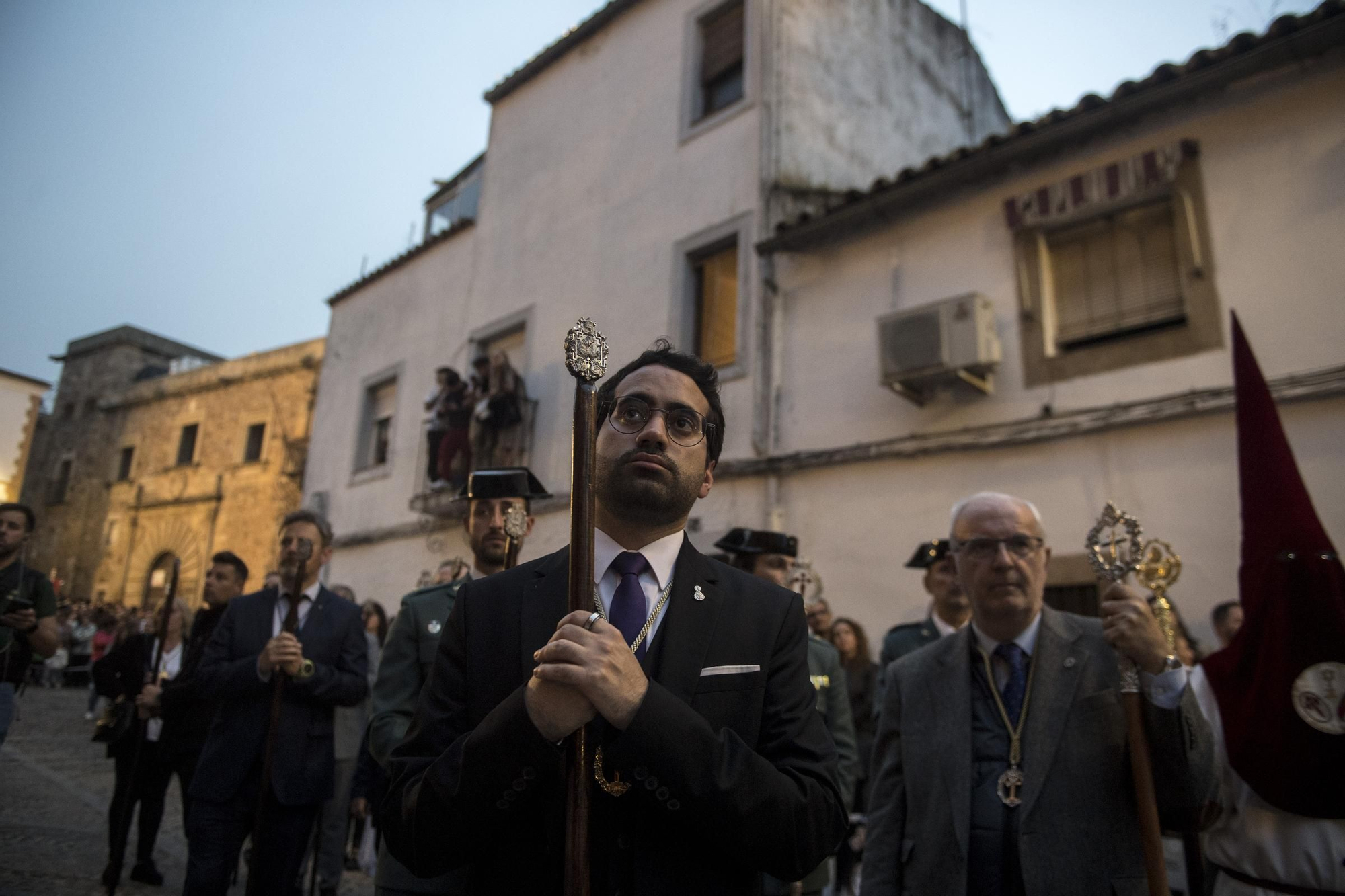 Así ha sido la procesión del Silencio del Nazareno de Cáceres