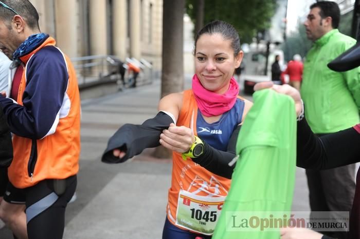 Salida Maratón y Media Maratón de Murcia