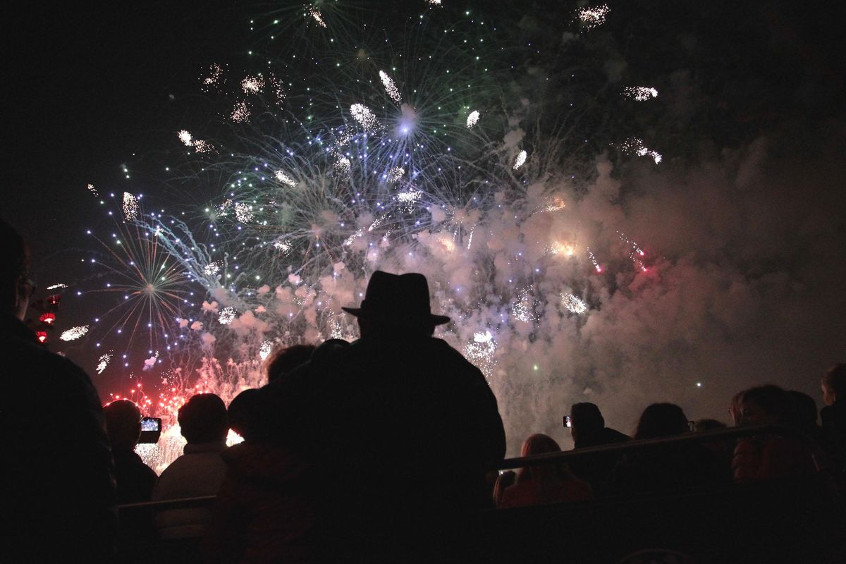 Castillos de Fallas 2022 en Valencia: calendario con las mascletaes nocturnas.