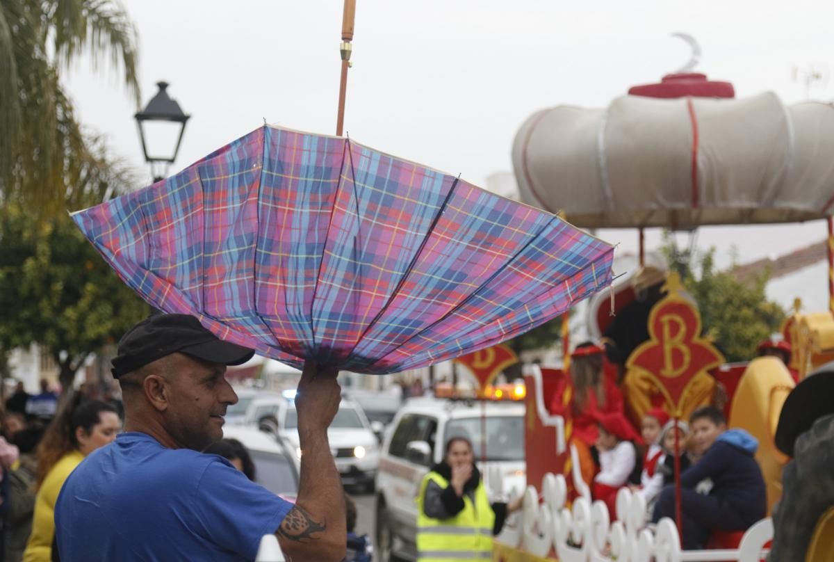 Las cabalgatas de la provincia se anticipan a la lluvia.