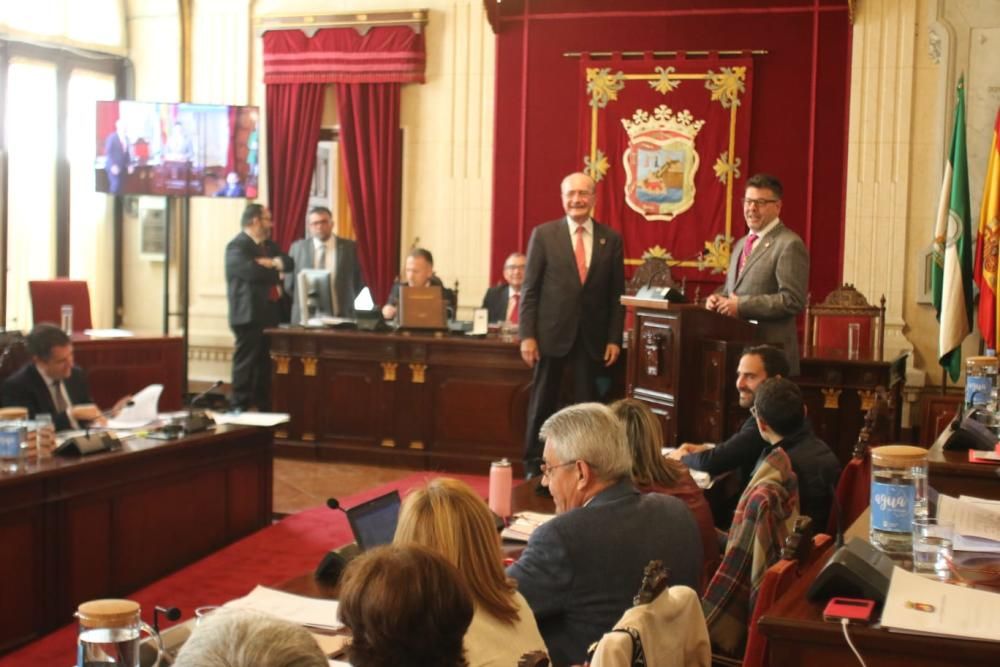 Pleno del Ayuntamiento de Málaga del 28 de marzo de 2019