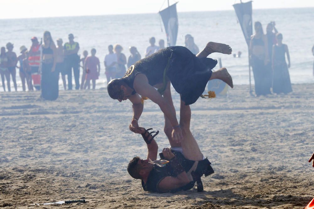 Conquista mora en las fiestas de Santa Pola