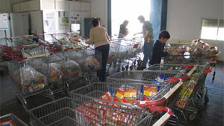 El Banco de Alimentos distribuye dos millones de kilos de comida entre 38.000 personas