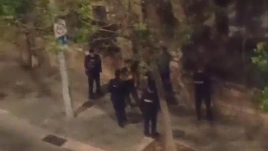 VÍDEO | Denuncian peleas nocturnas de okupas en el velódromo de El Tirador de Palma