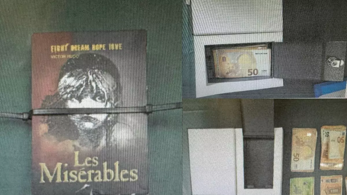 Un libro falso con cerradura: Así guardaba el dinero la trama de un jefe antidroga de la Guardia Civil