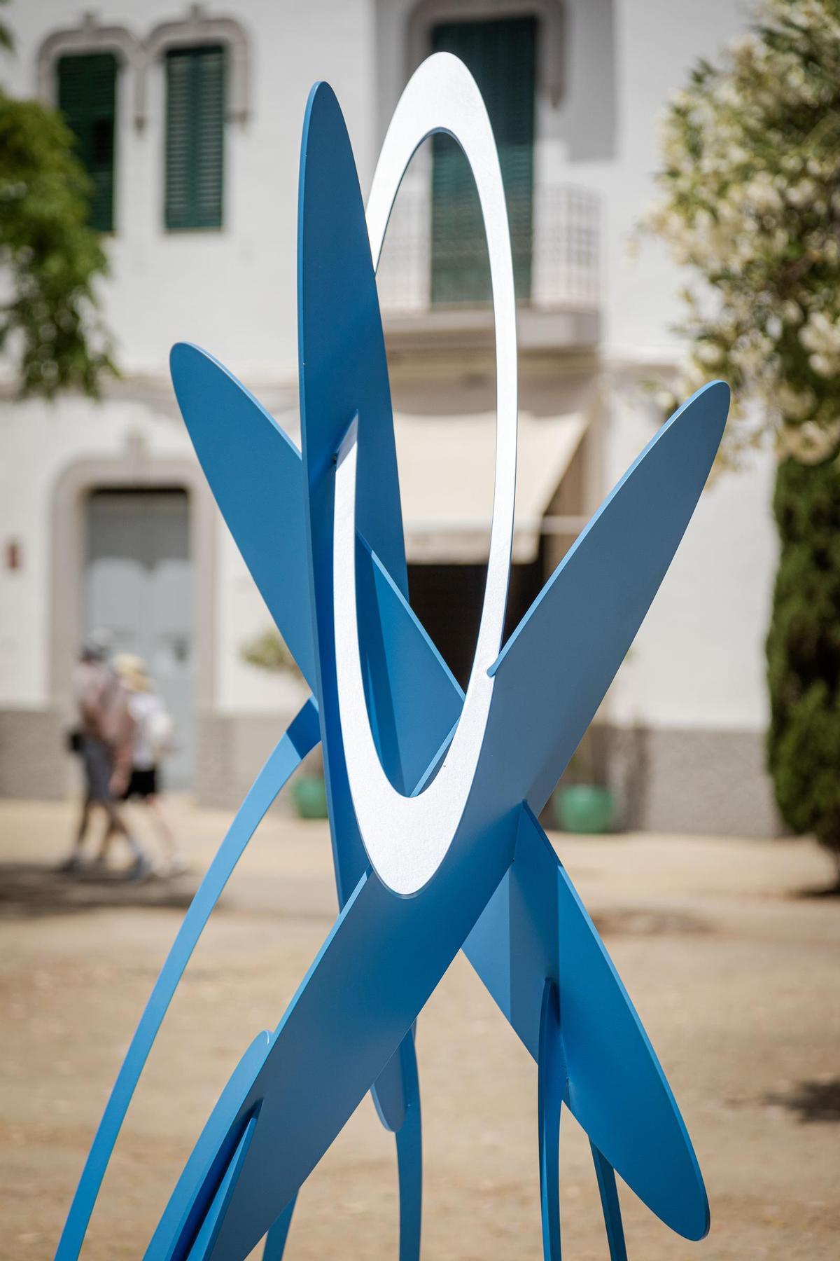Detalle de la estructura de Amalie Jakobsen en Vara de Rey.