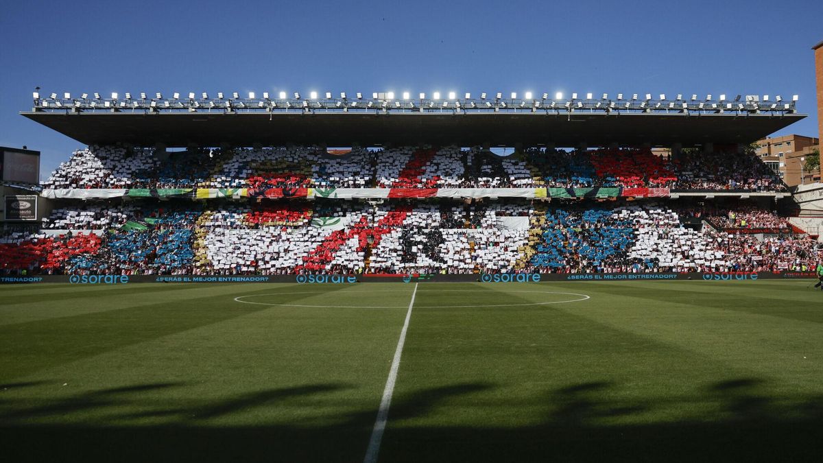 La Comunidad de Madrid evalúa el Estadio de Vallecas: concluye la primera fase de remodelación a 24 horas del estreno en Conference League