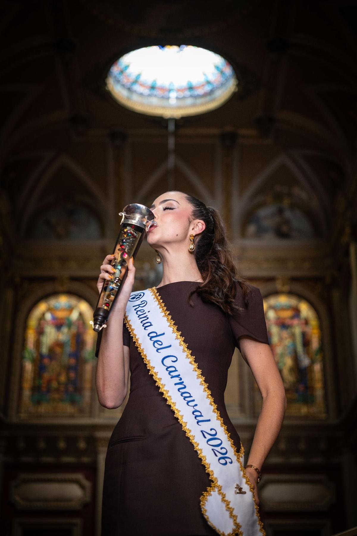 Carla Castro, reina del Carnaval de Santa Cruz de Tenerife 2026
