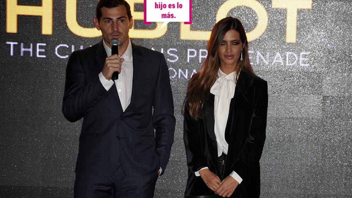Iker Casillas y Sara Carbonero en una entrega de premios en Monaco