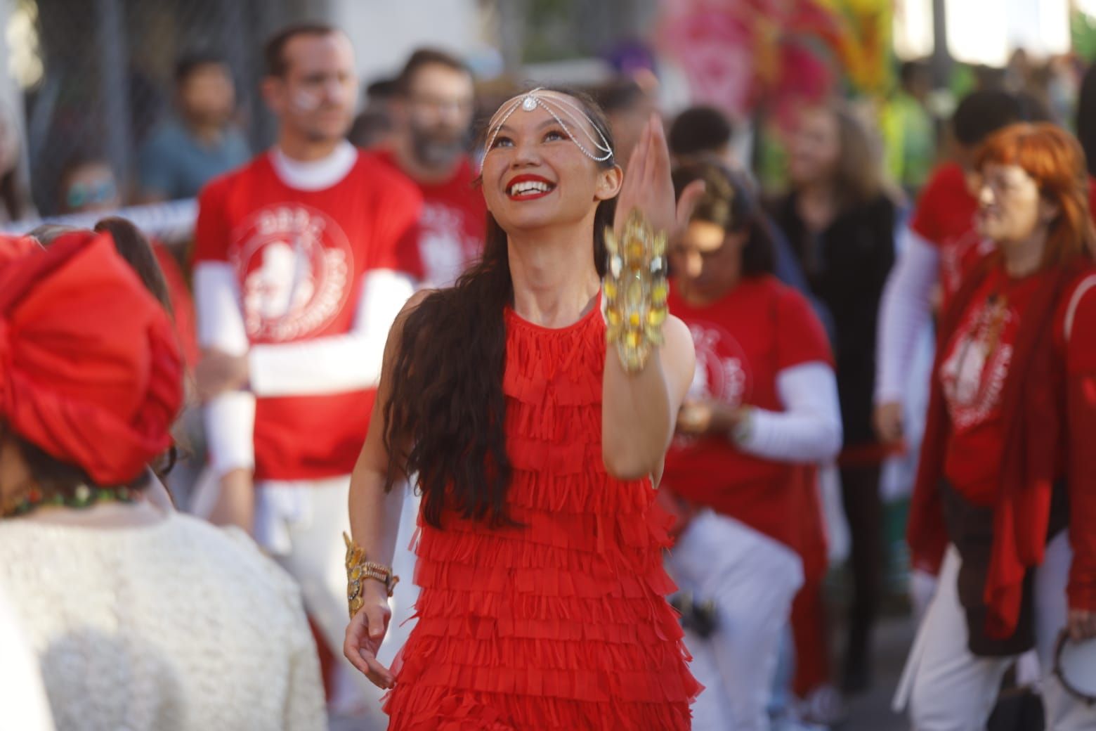 Russafa acoge el Carnaval más reivindicativo de conexión latino-valenciana