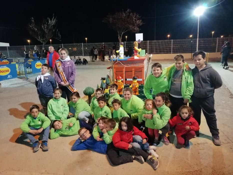 Cremà de la falla infantil Els Xiquets de Vinalesa