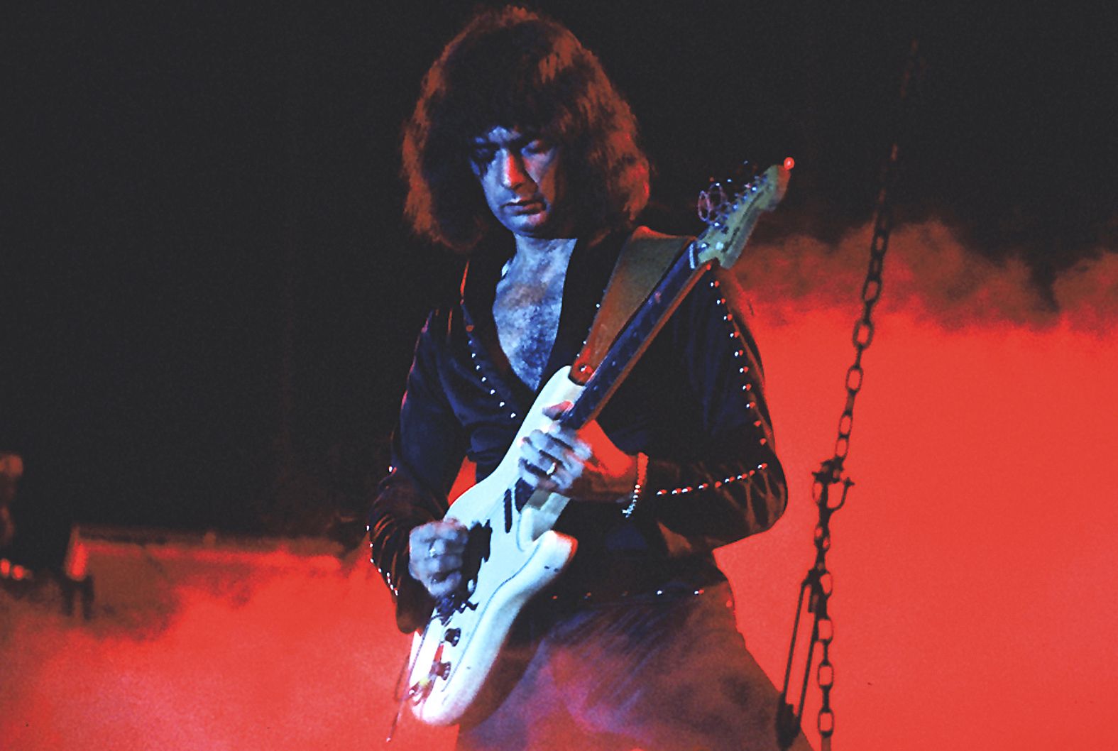 Ritchie Blackmore, guitarrista de Deep Purple y autor del célebre 'riff' de 'Smoke on the Water'.