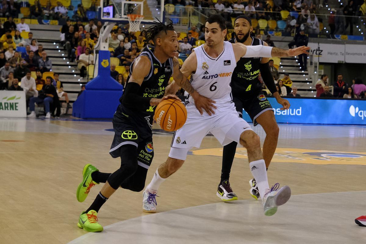Baloncesto: Granca-Real Madrid | 02/03/2025  | 02/03/2025 | Fotógrafo: José Carlos Guerra