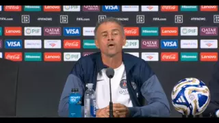 Luis Enrique: "Me motiva mucho más ser criticado que alabado"