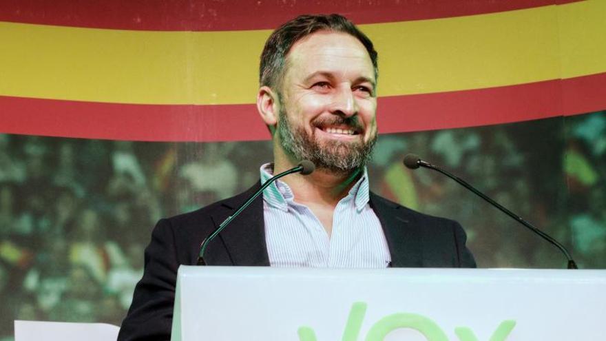 Santiago Abascal, líder de Vox