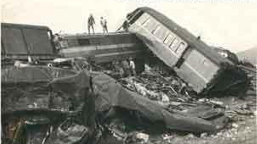 Sesenta años de la tragedia de Abejera: dos trenes hechos escombros y cuatro muertos