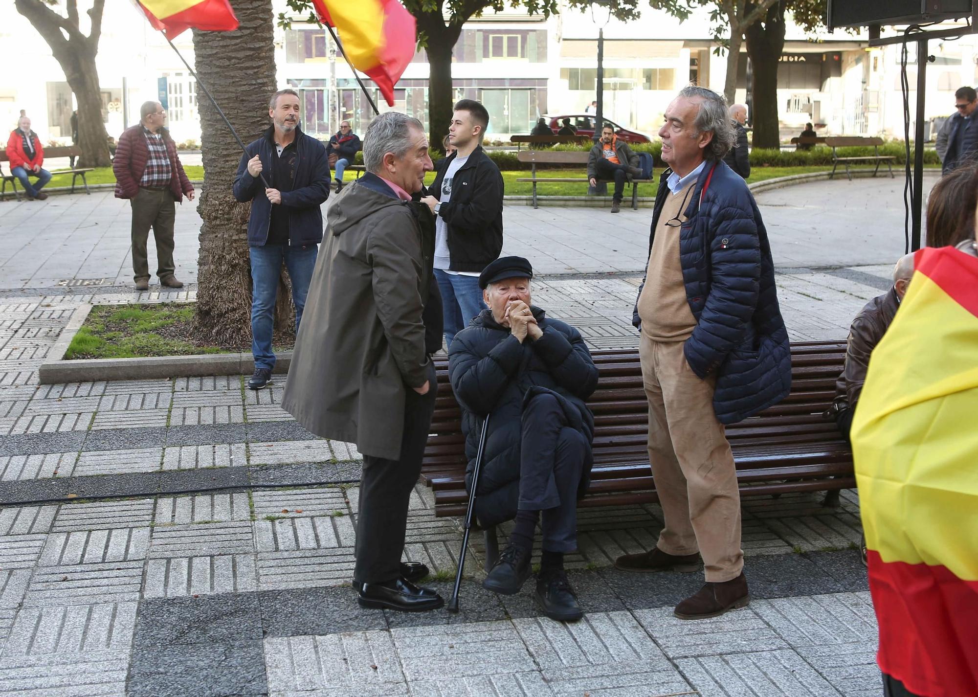 Miles de personas protestan en A Coruña contra la amnistía