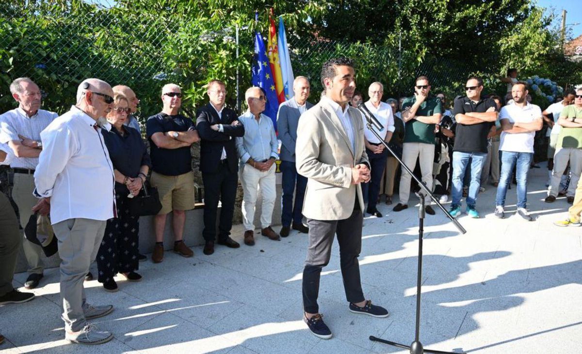 Otro momento del acto, al que asistió Luis López. | Rafa Vázquez