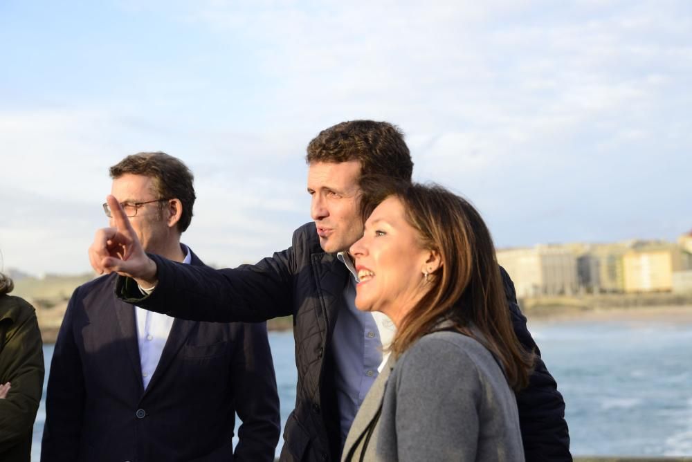 Visita de Pablo Casado a A Coruña