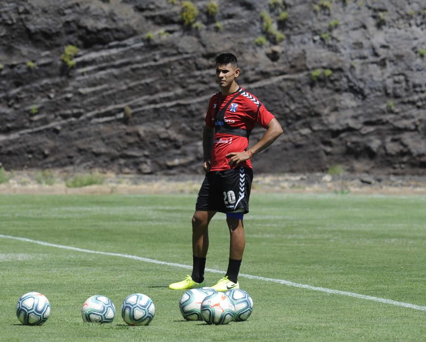 Entrenamiento del Tenerife el martes 13 de agosto