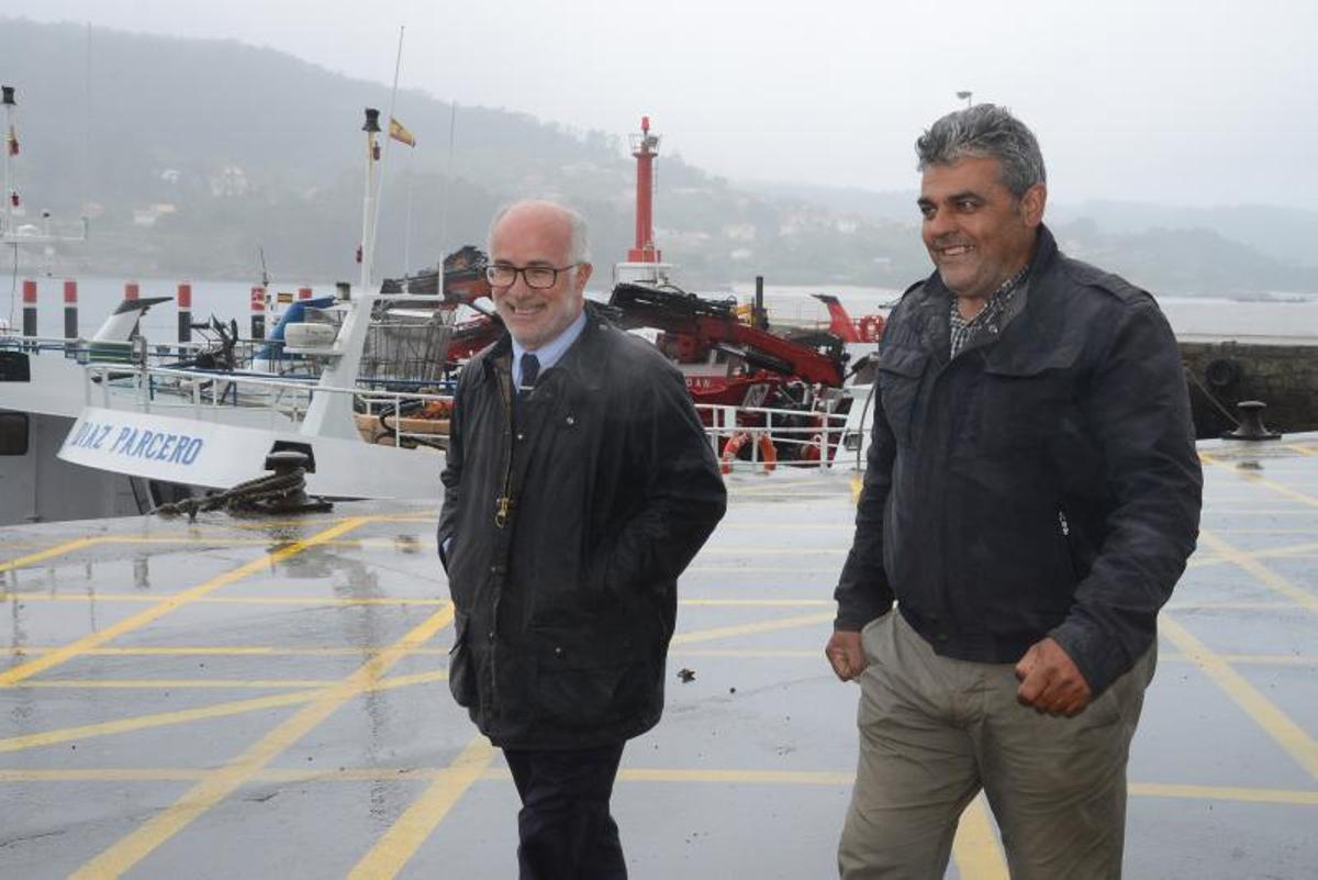 José M.Gregorio, patrón mayor de Aldán. |   // G.NÚÑEZ