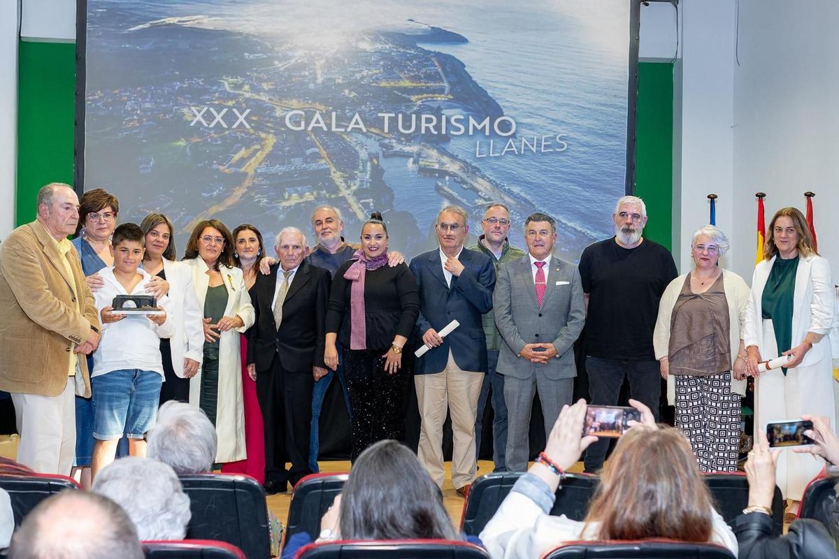 Premiados en la Gala del Turismo de 2025.