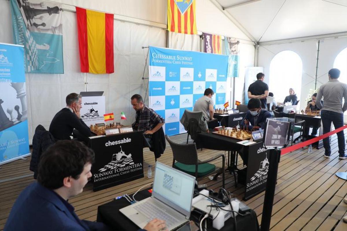 El primer abierto de ajedrez Sunway Formentera reúne a 70 participantes de 21 países