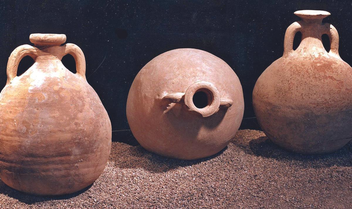 Ánforas olearias béticas, procedentes de Palma del Río.