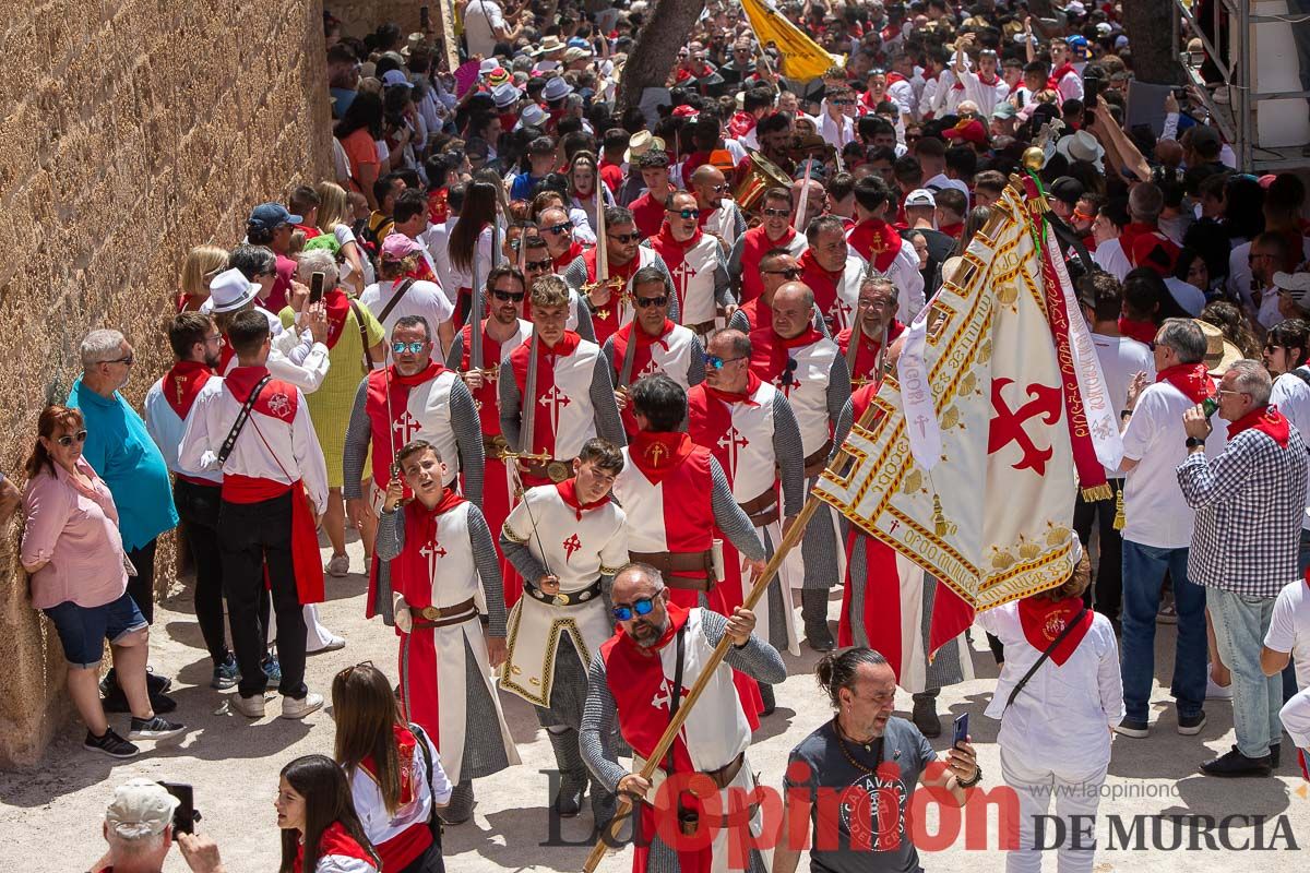 Moros y Cristianos en la mañana del dos de mayo en Caravaca